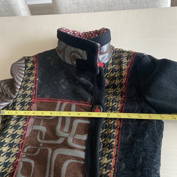 DESIGUAL Coat Multicolor - Picture 9 of 11